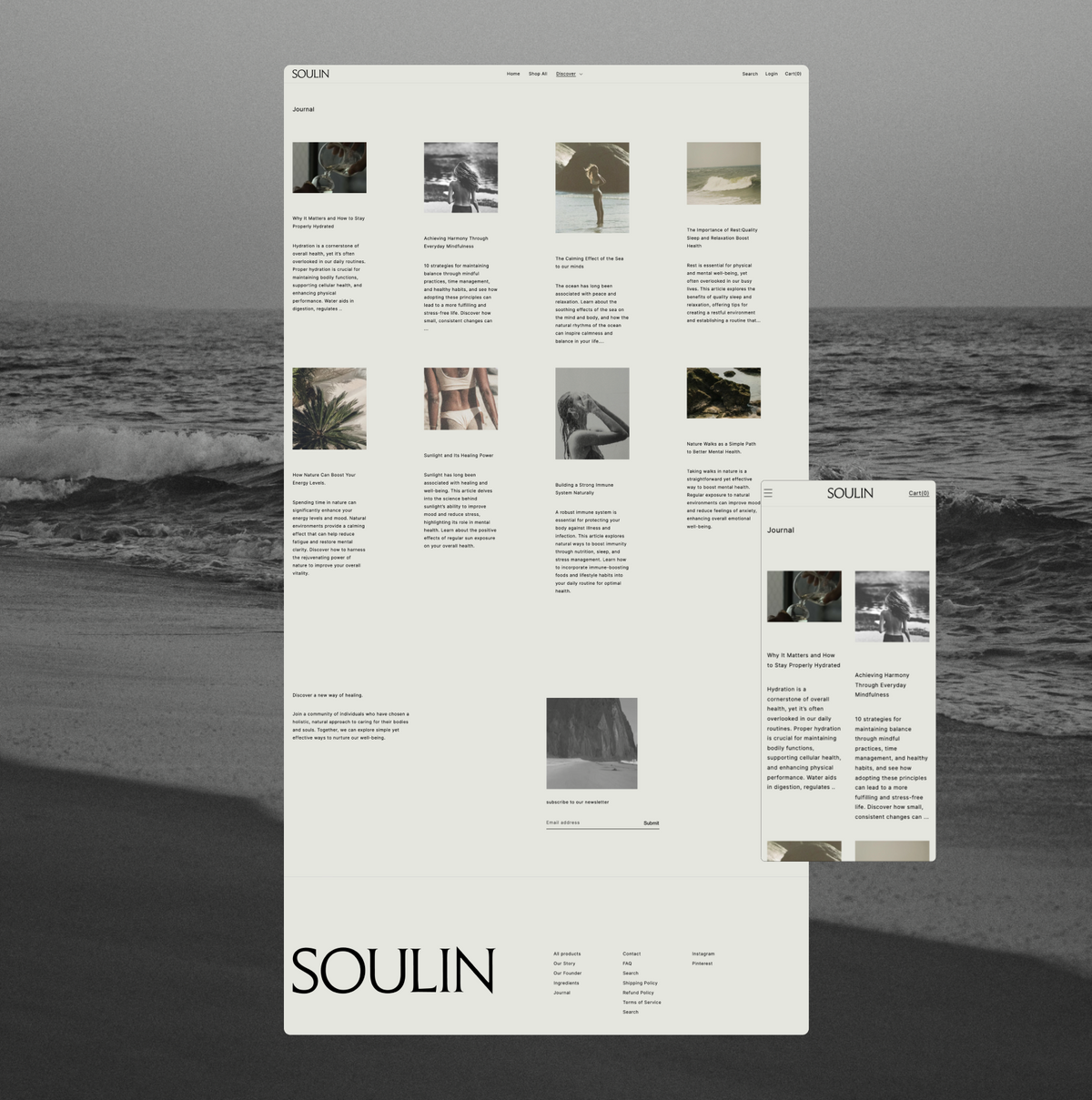 Minimal Shopify Theme for Beauty, Skincare & Wellness Stores – SOULIN (Shopify 2.0)