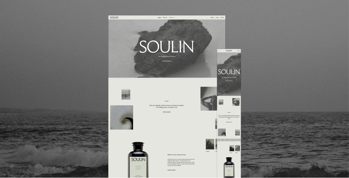 Shopify Theme for a Small Cosmetics Brand