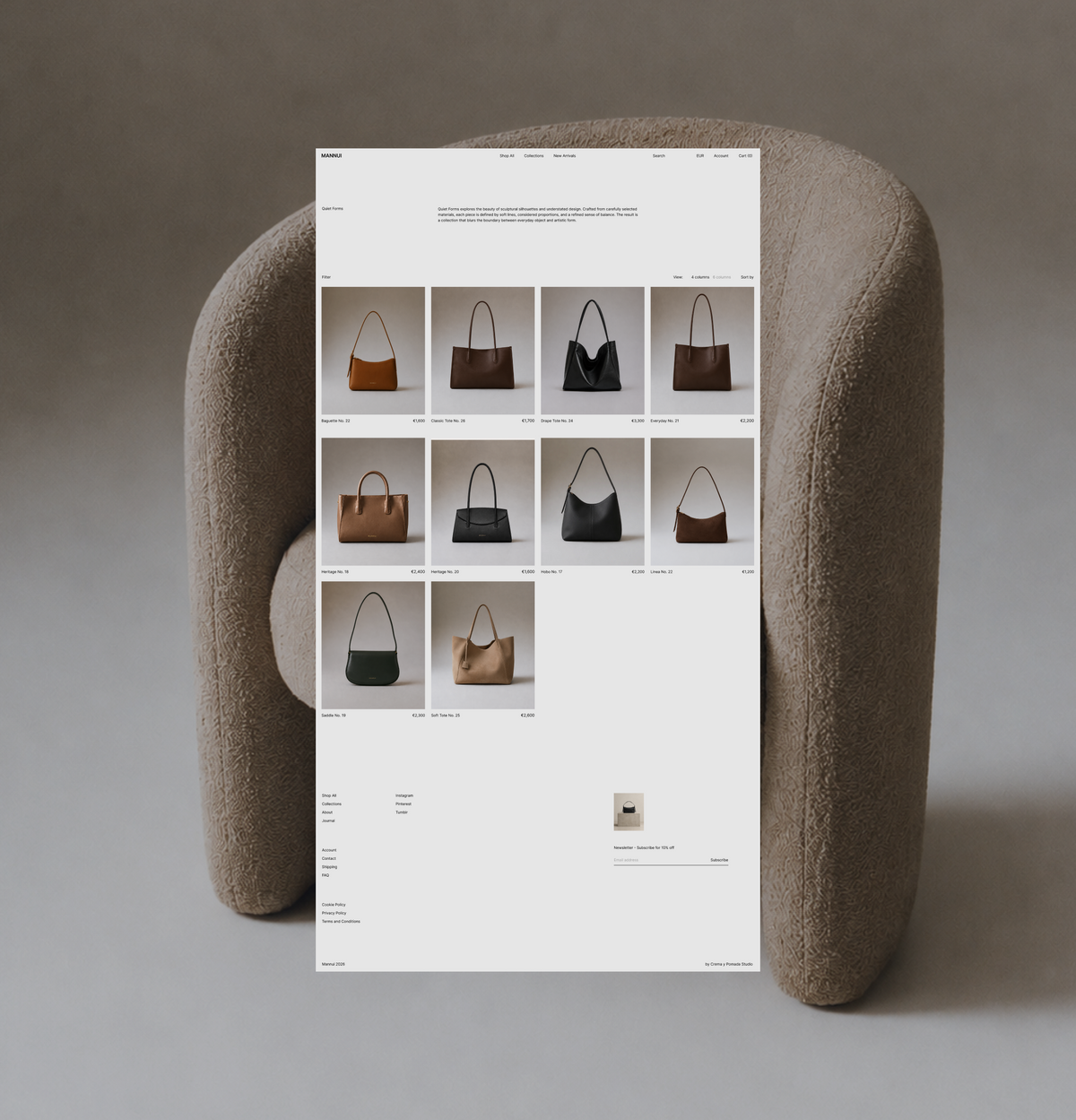 Luxury Shopify Theme for Fashion, Bags & Accessories Stores – Mannui (Shopify 2.0)
