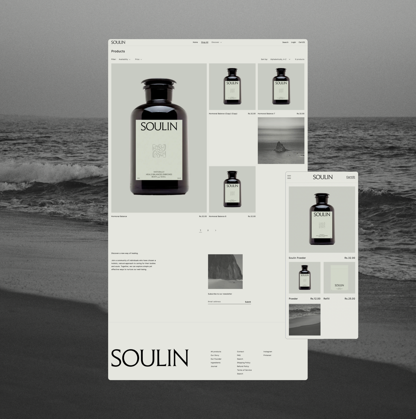 SOULIN Minimal E-commerce Shopify Theme