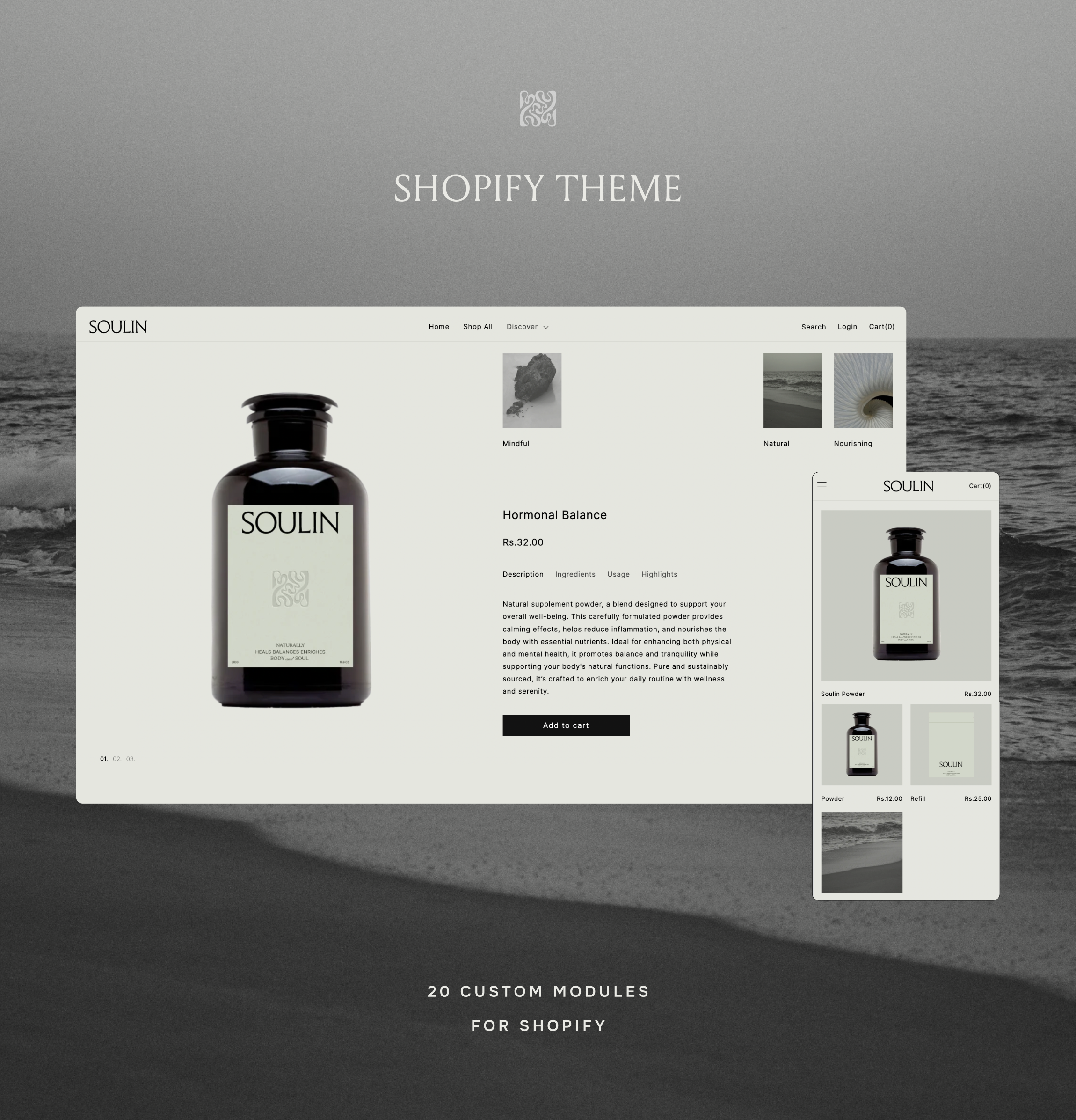 SOULIN Minimal E-commerce Shopify Theme