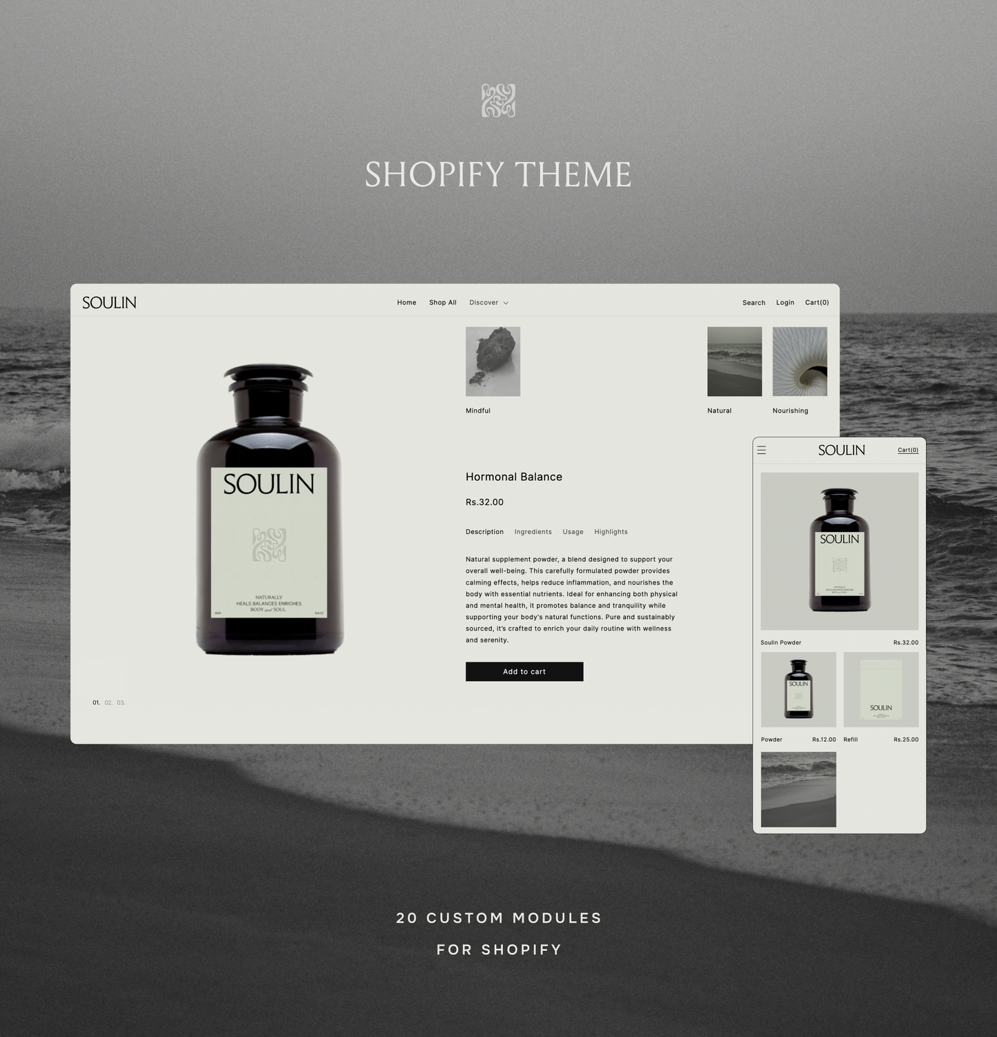 SOULIN Minimal E-commerce Shopify Theme