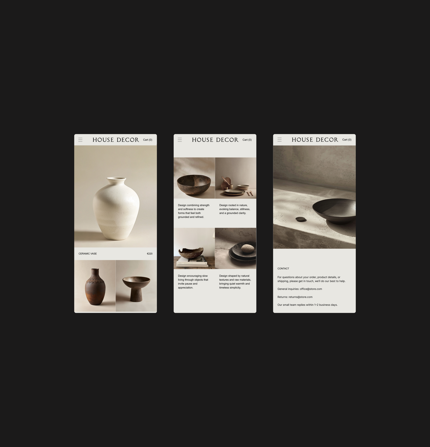 House Decor Modern E-commerce Shopify Theme