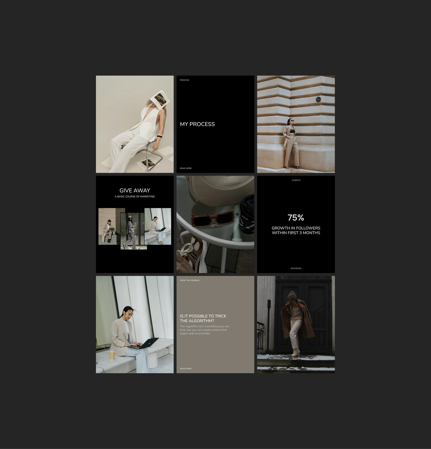 Social Media Manager Instagram Templates
