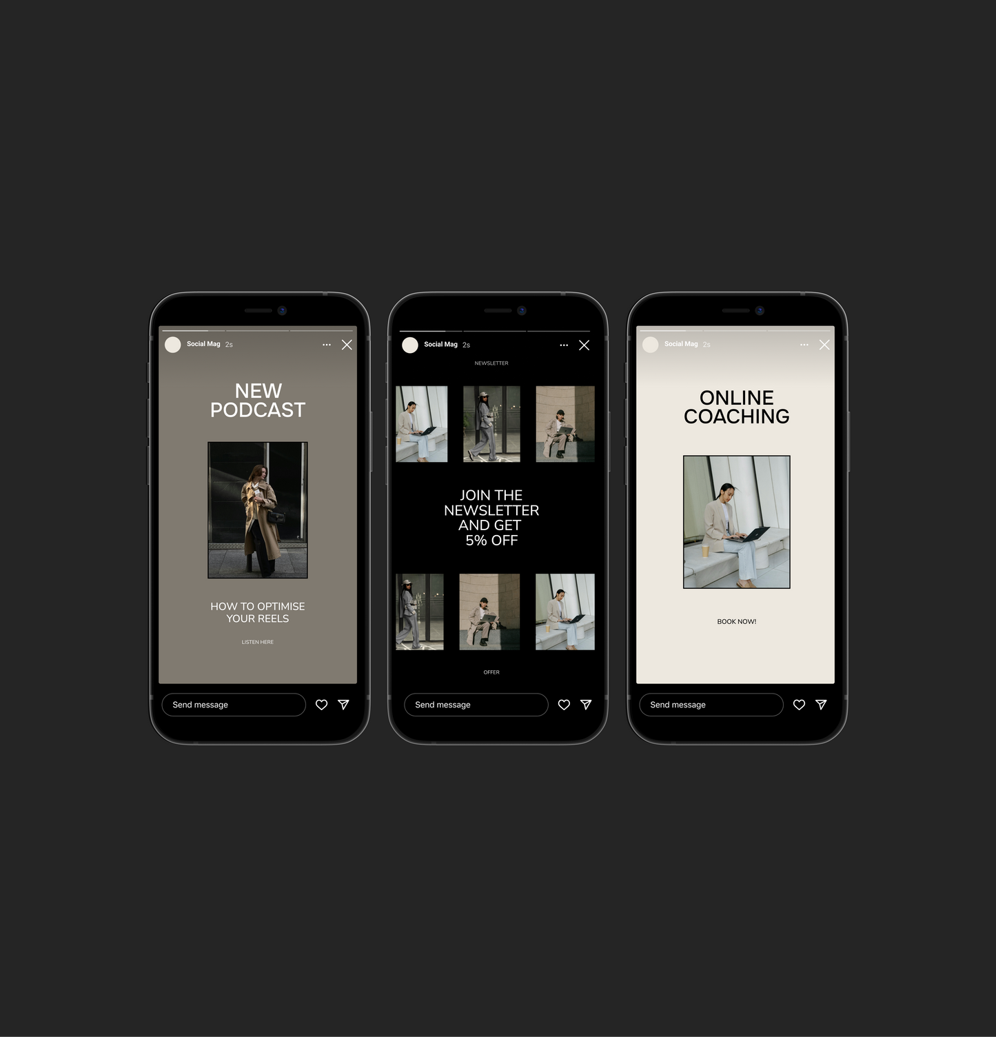 Social Media Manager Instagram Templates