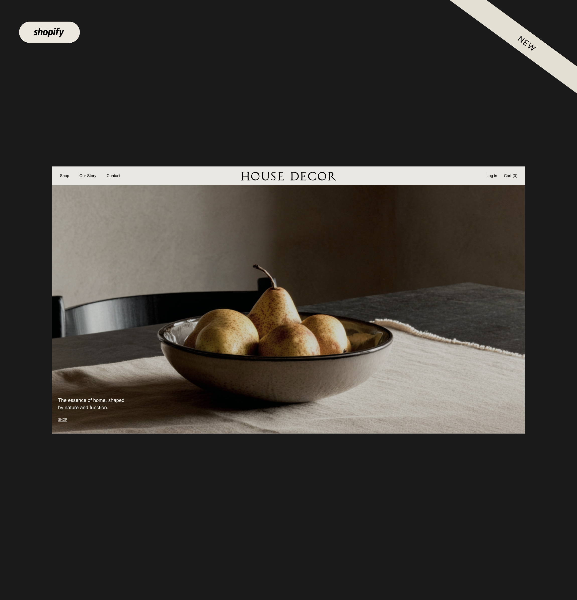 House Decor Modern E-commerce Shopify Theme