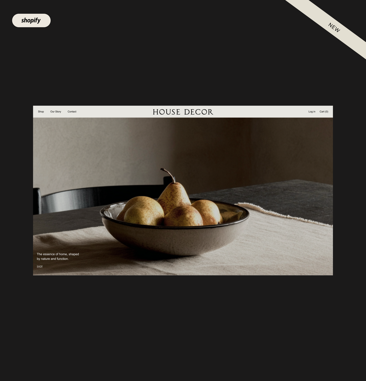 House Decor Modern E-commerce Shopify Theme