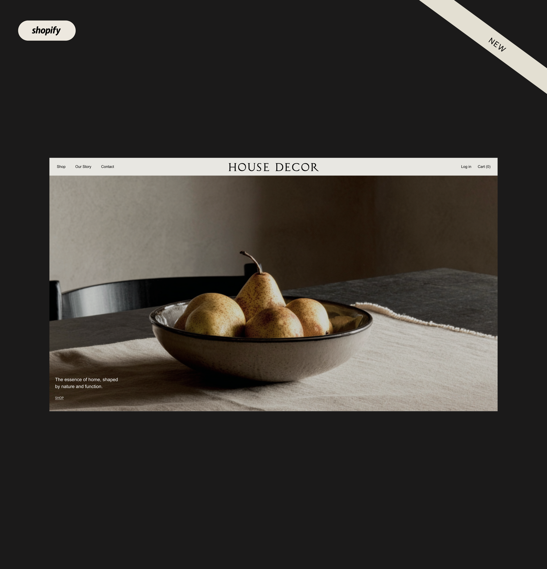 House Decor Modern E-commerce Shopify Theme