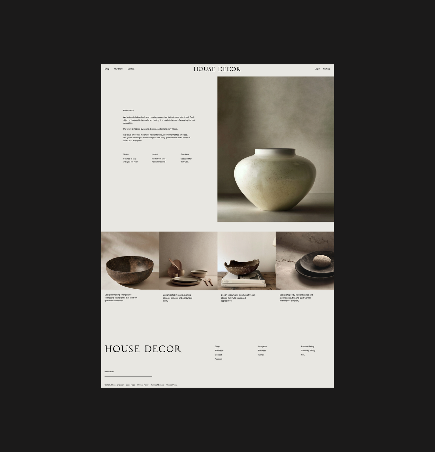 House Decor Modern E-commerce Shopify Theme