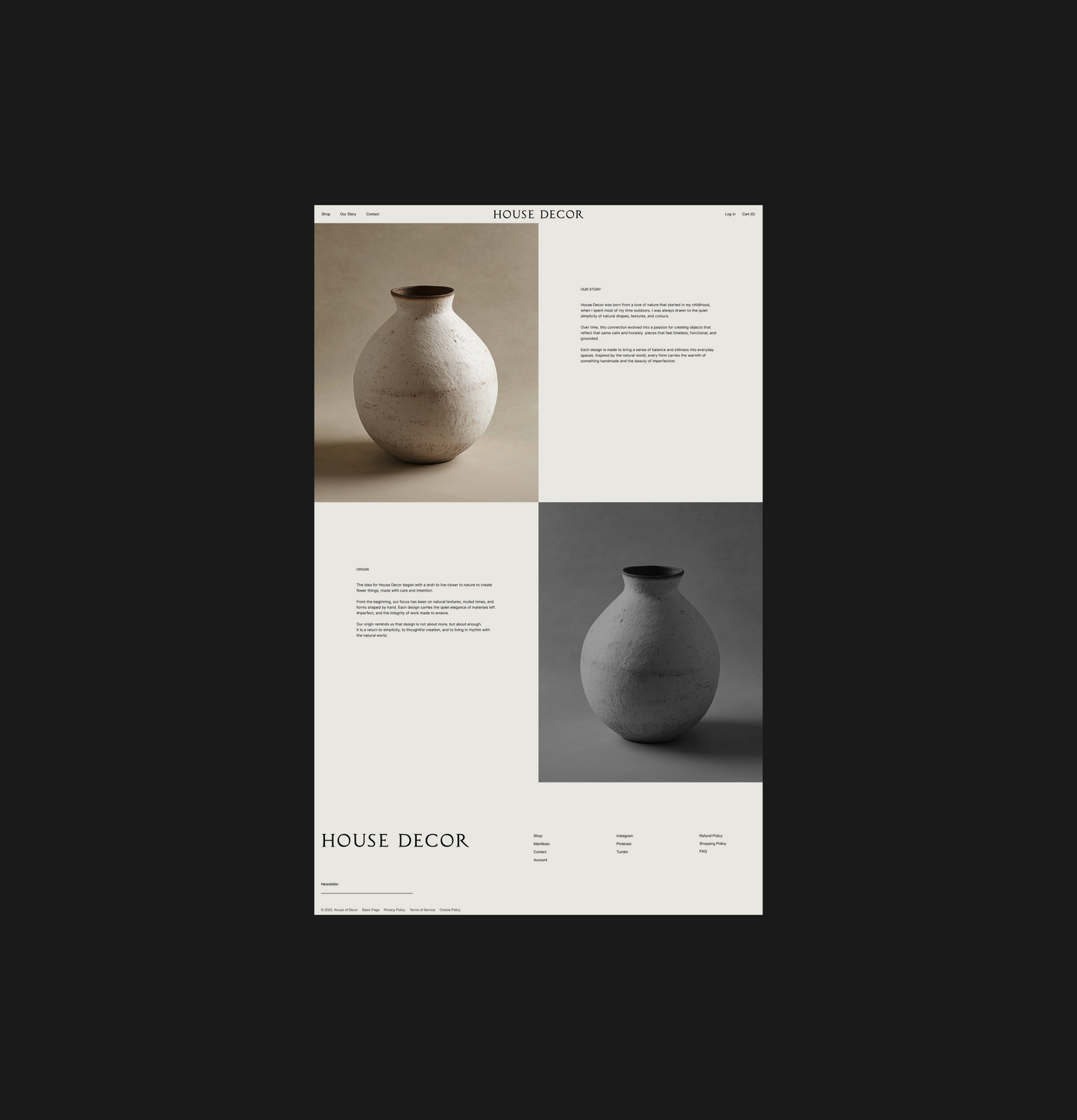 House Decor Modern E-commerce Shopify Theme