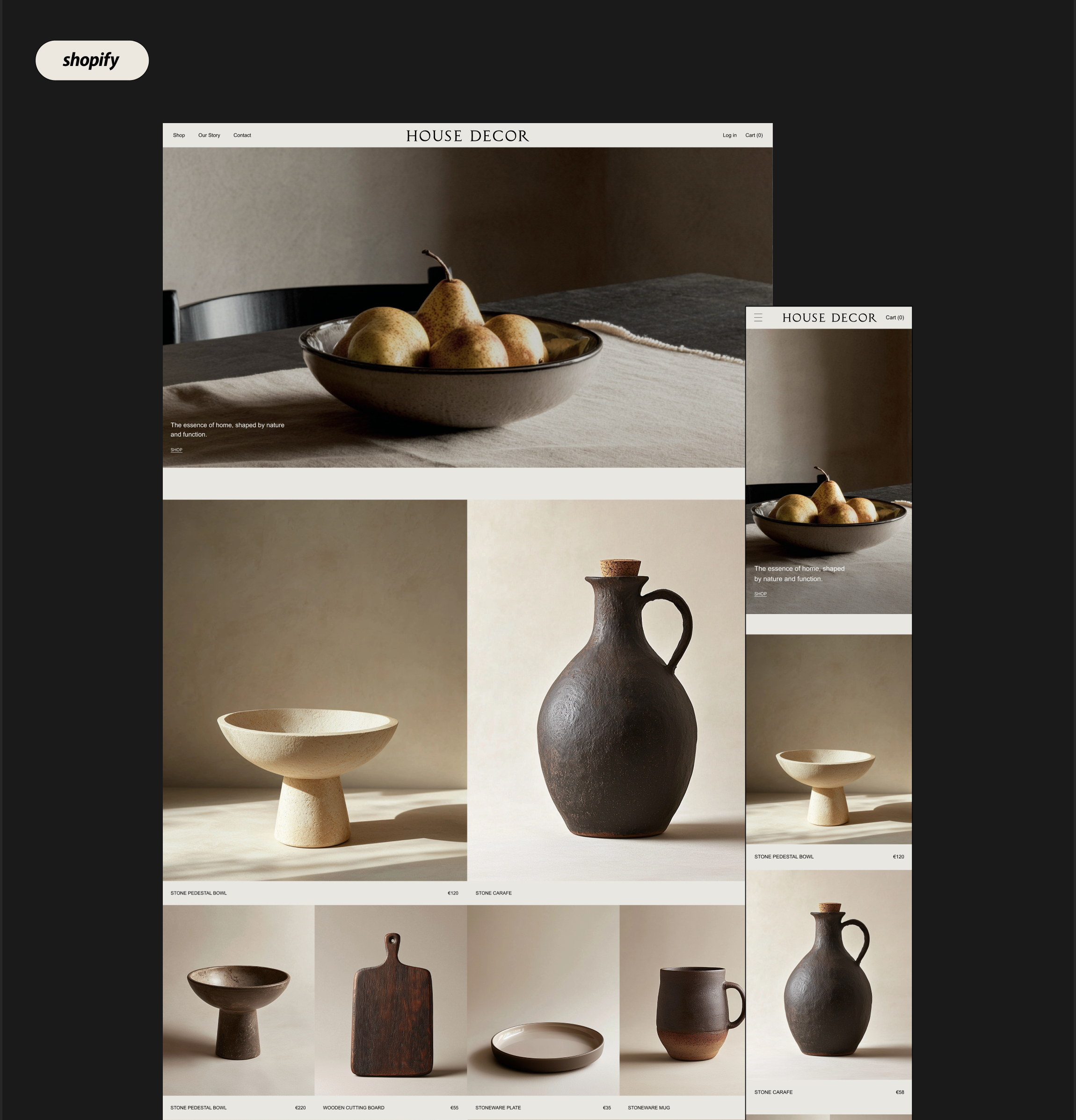 House Decor Modern E-commerce Shopify Theme