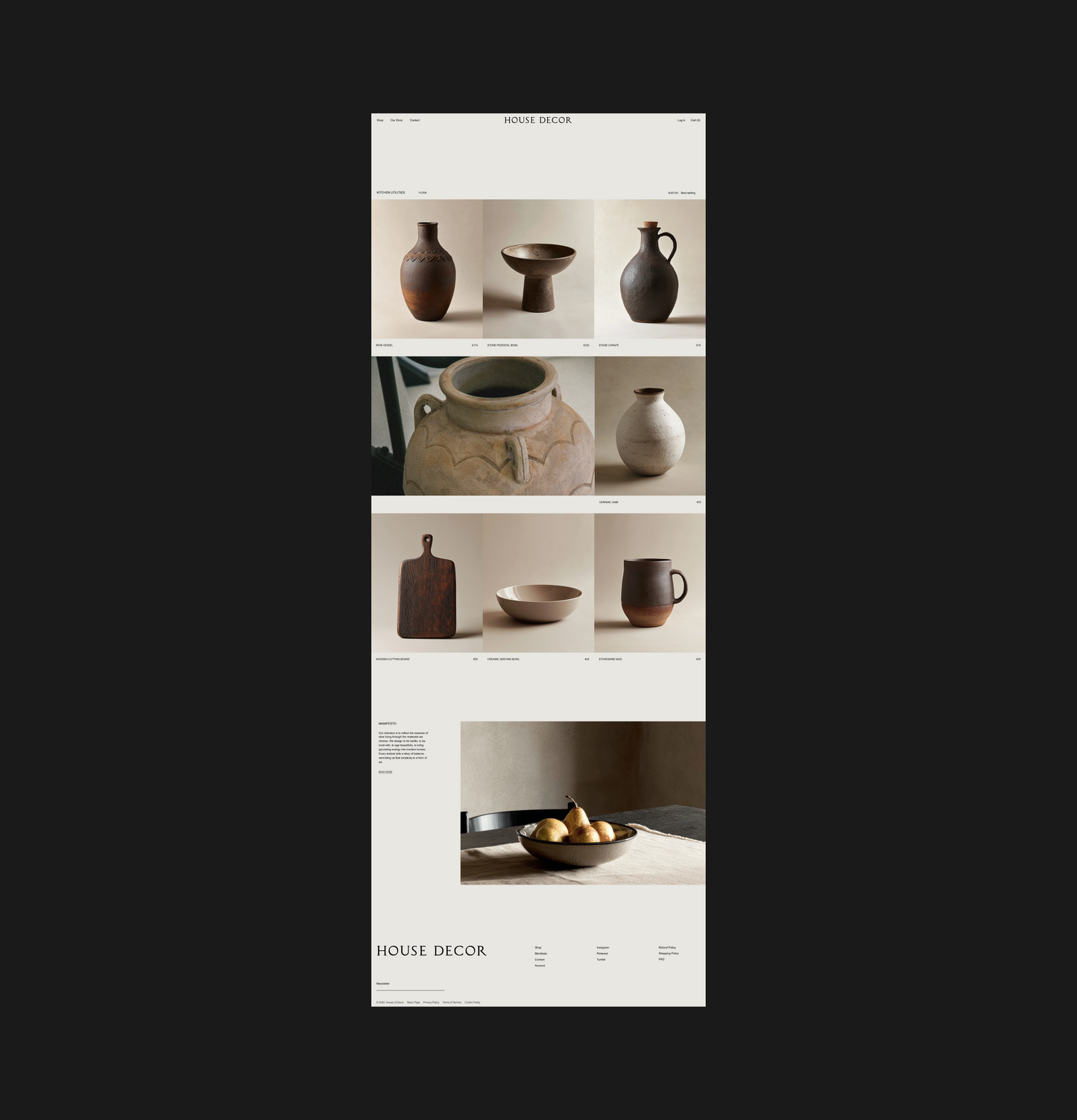 House Decor Modern E-commerce Shopify Theme